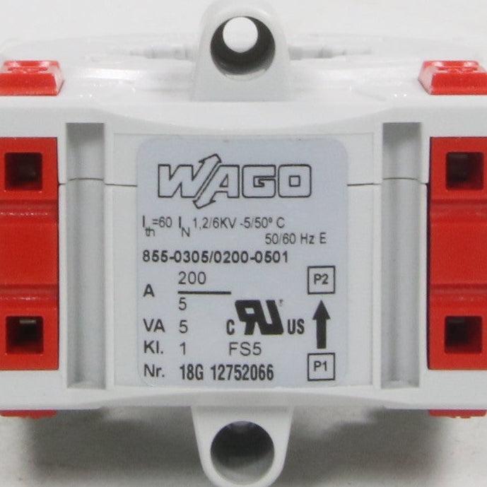 Wago 855-030/0200-0501 Plug-in Current Transformer-Plug-in Current Transformer-Used Industrial Parts