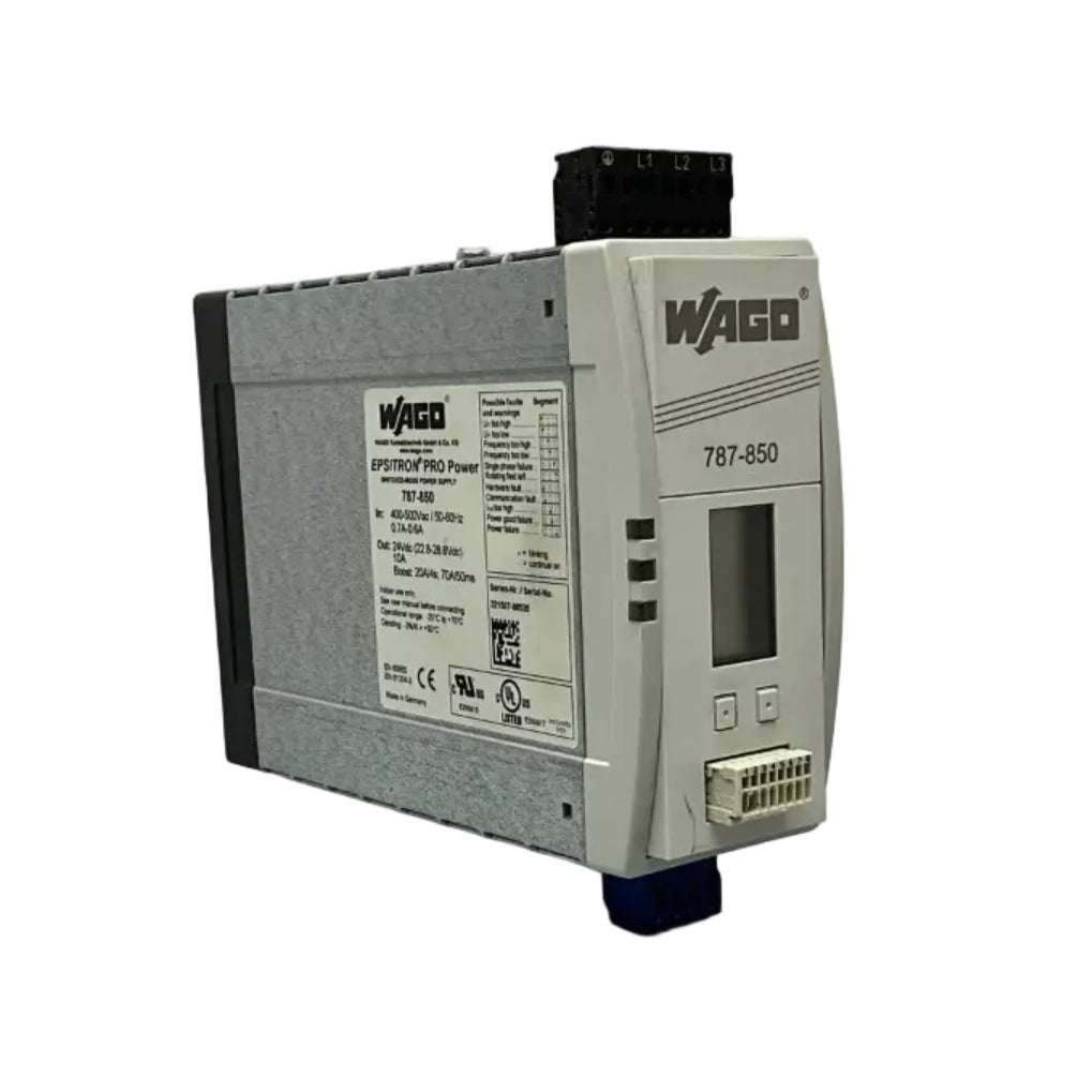 Wago Epsitron Pro Power 787-850 Switched-Mode Power Supply-Switched-Mode Power Supply-AA-07-06-01-6152430096055-Used Industrial Parts