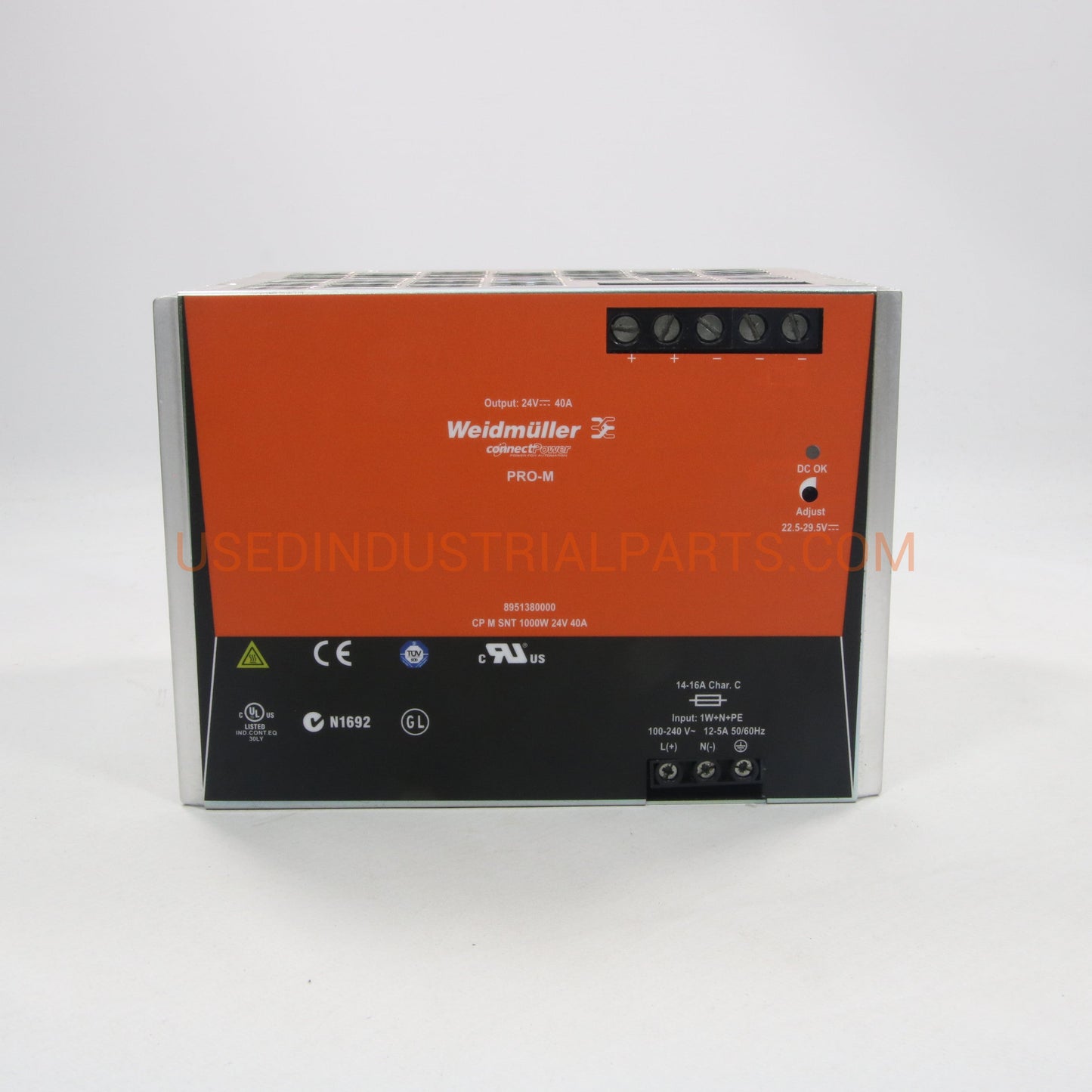 Weidmuller Pro-M DIN Rail Power Supply-Power Supply-AE-01-03-Used Industrial Parts