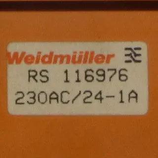 Weidmuller RS 116976 Contact Relay-Contact relay-Used Industrial Parts