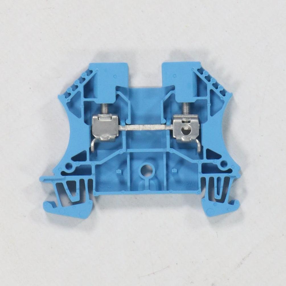 Weidmuller WDU 4 BL Feed-through Terminal Block (x98)-Feed-Through Terminal Block-Used Industrial Parts