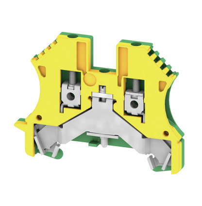 Weidmuller WPE 2.5 PE Terminal Block (x100pcs)-PE Terminal Block-CA-02-07-04-6152428726704-Used Industrial Parts