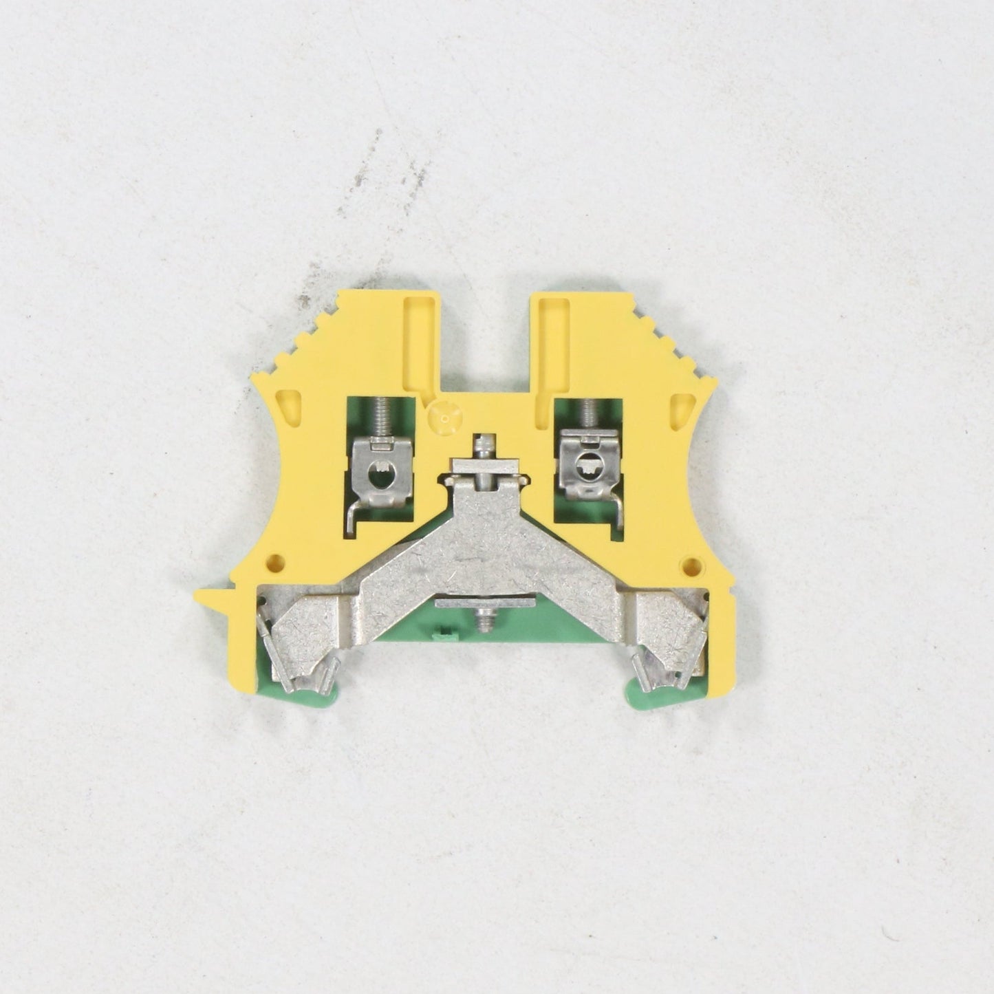 Weidmuller WPE 2.5 PE Terminal Block (x100pcs)-PE Terminal Block-Used Industrial Parts