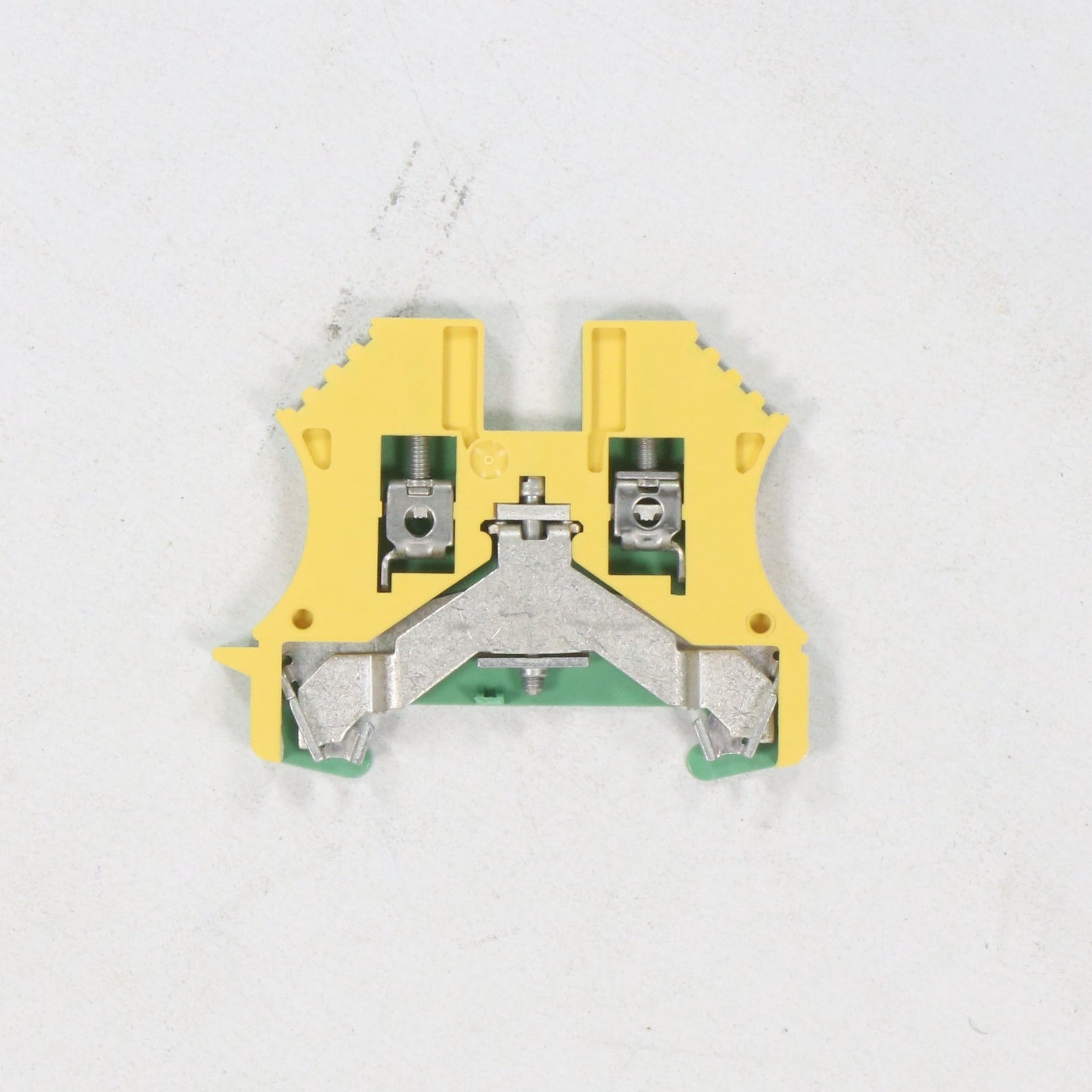 Weidmuller WPE 2.5 PE Terminal Block (x100pcs)-PE Terminal Block-Used Industrial Parts