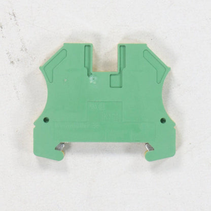 Weidmuller WPE 6 PE Terminal Block (x50pcs)-PE Terminal Block-Used Industrial Parts