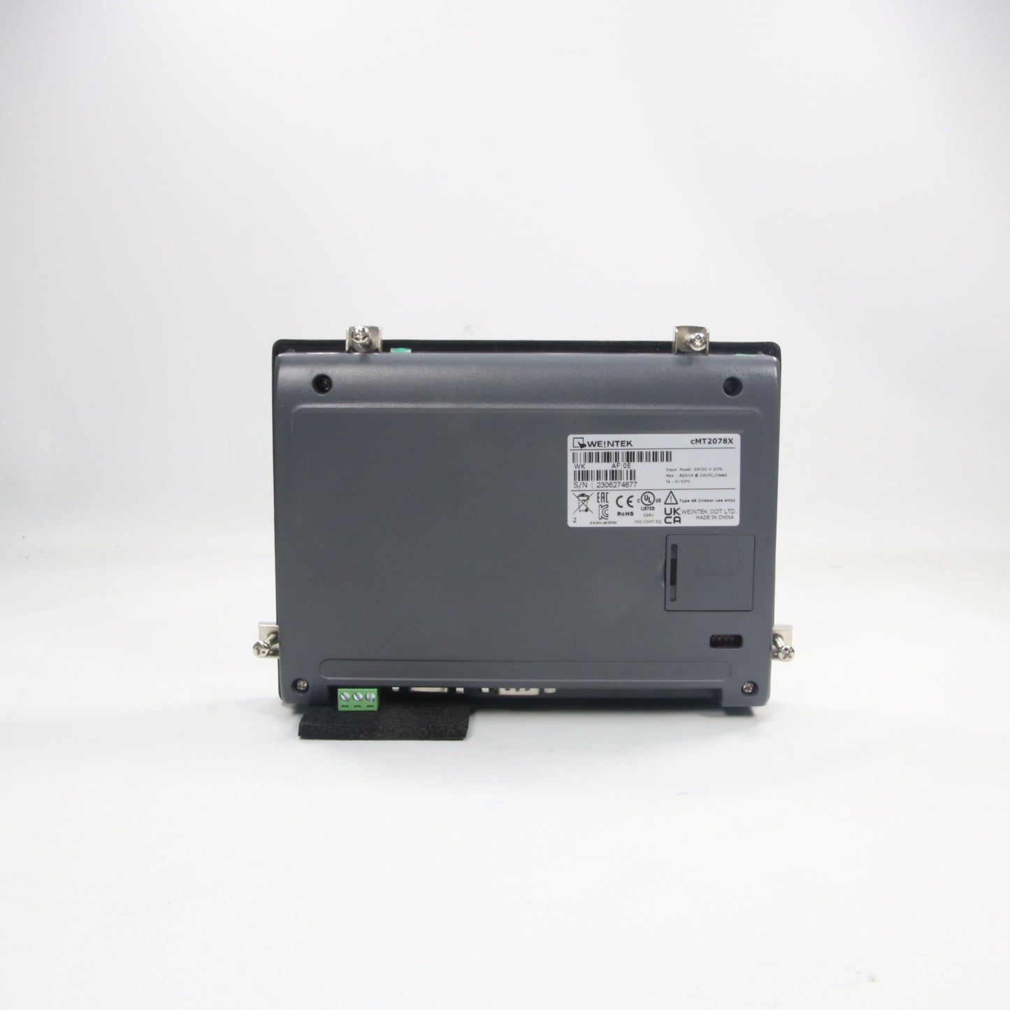 Weintek cMT2078X-HMI-Used Industrial Parts