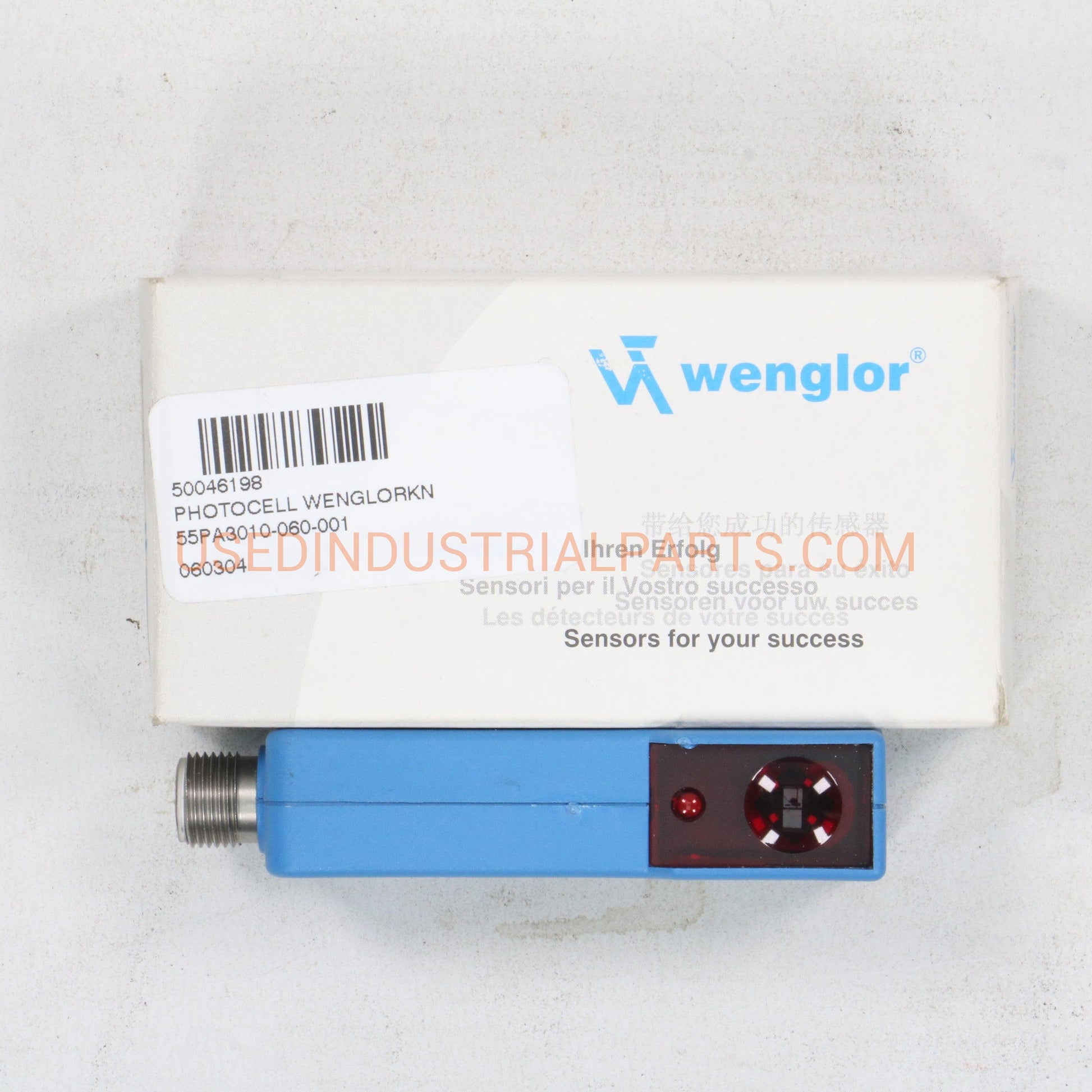 Wenglor KN55PA3 Retro Reflex Sensor-Retro Reflex Sensor-AB-03-06-Used Industrial Parts