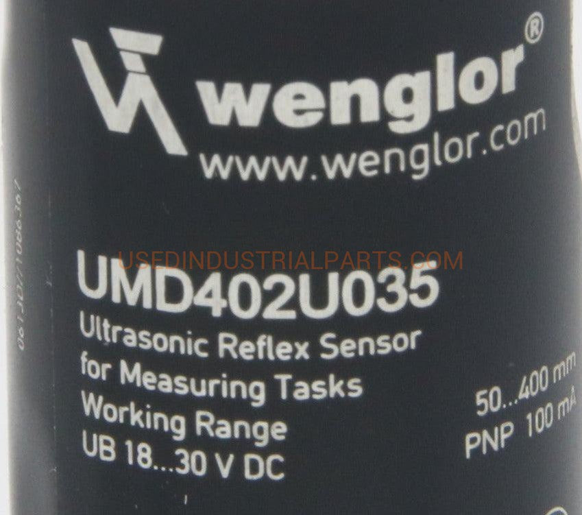 Wenglor Ultrasonic Reflex Sensor UMD402U035-Ultrasonic Reflex Sensor-AB-05-02-Used Industrial Parts