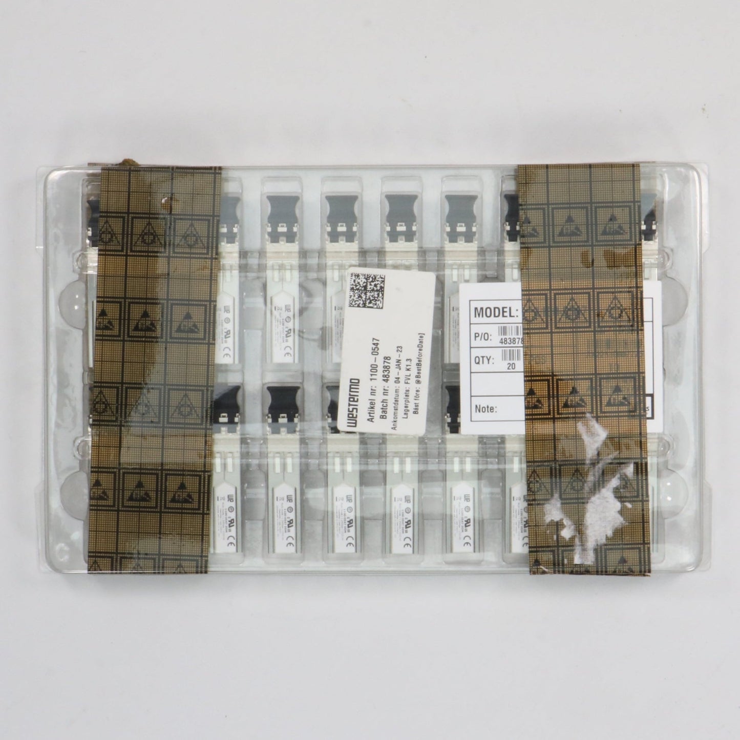 Westermo GMLC2 DDM 1Gbps Multimode SFP Transceiver-Multimode SFP Transceiver-CA-03-02-02-6152426630676-Used Industrial Parts