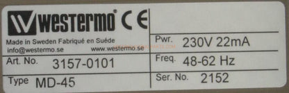 Westermo MD-45 Converter-AC-05-04-Used Industrial Parts