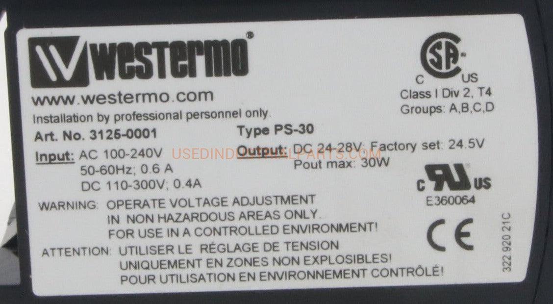 Westermo PS-30 Power Supply Unit-Power Supply-AE-03-04-Used Industrial Parts