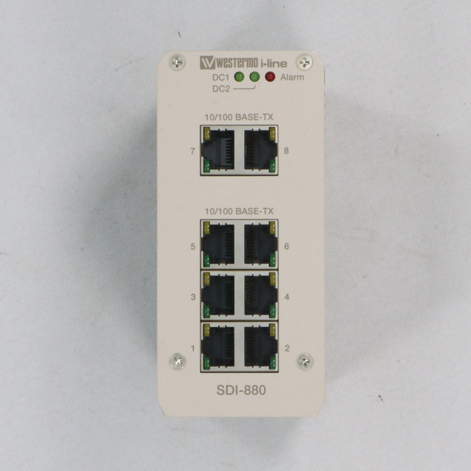 Westermo SDI-880 Unmanaged Industrial Ethernet Switch-Industrial Ethernet Switch-Used Industrial Parts