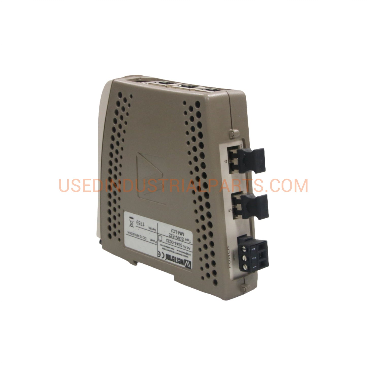 Westermo SDW-532 MM-LC2 Unmananged Industrial Ethernet Switch-Unmanaged Industrial Ethernet Switch-AE-03-04-Used Industrial Parts