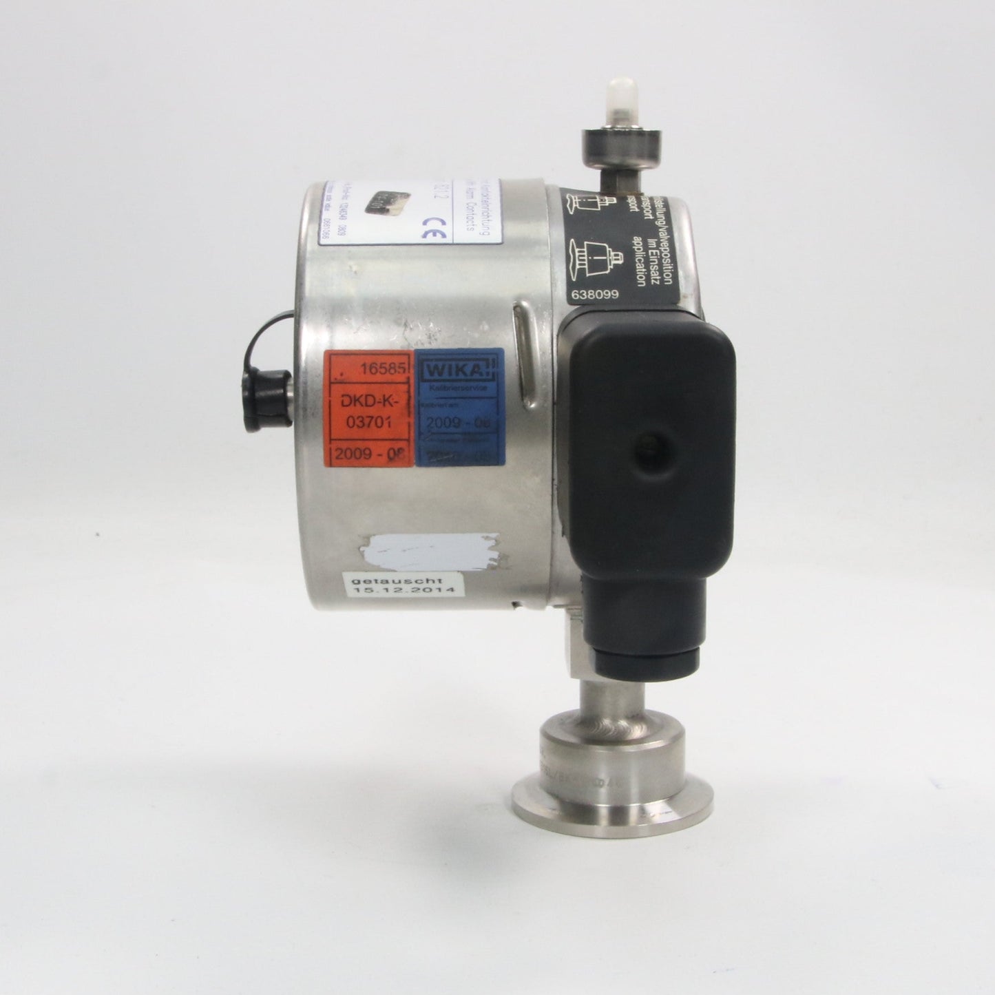 Wika 233.50.100 Manometer-Manometer-Used Industrial Parts