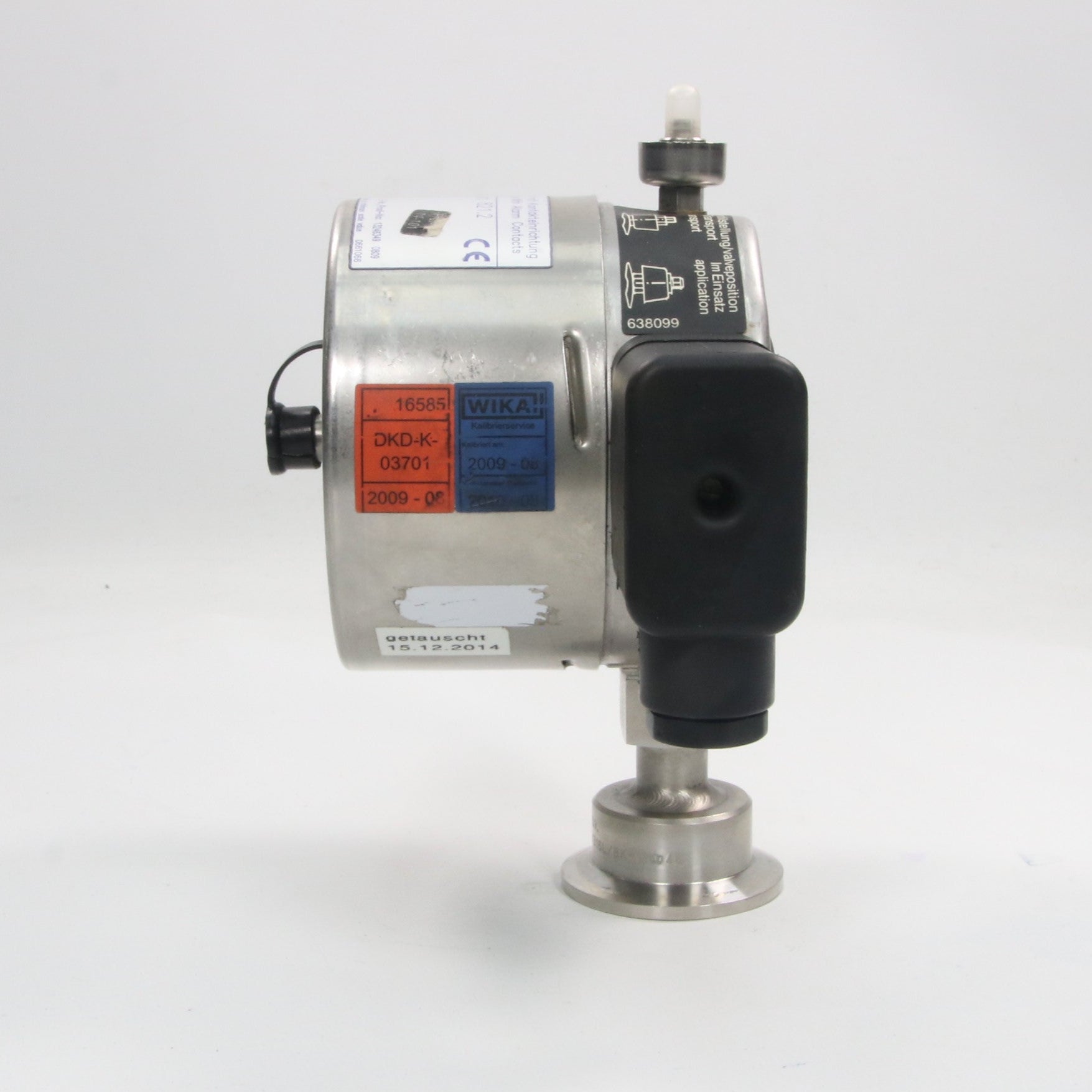 Wika 233.50.100 Manometer-Manometer-Used Industrial Parts