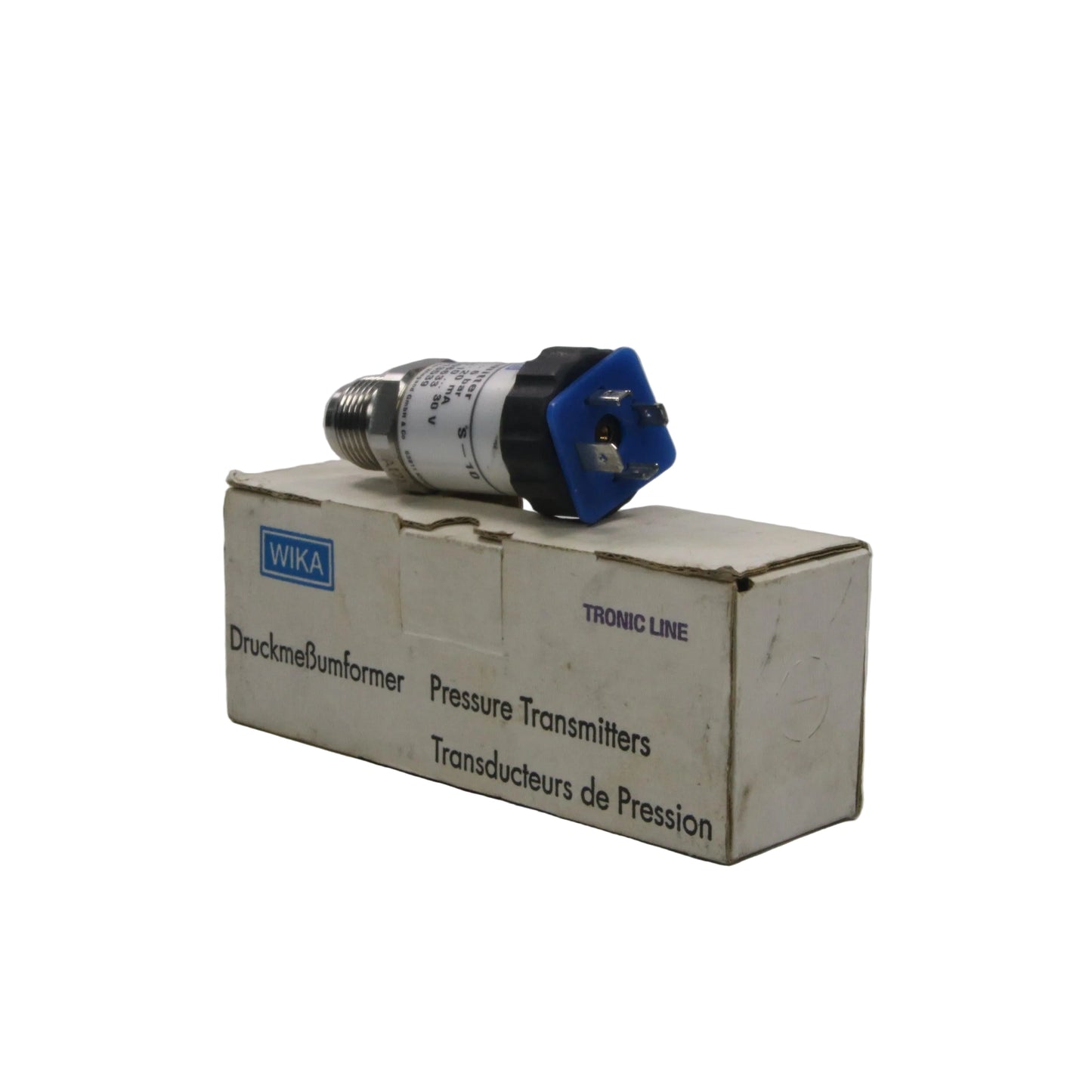Wika S-10 Pressure Transmitter - 9013539-Pressure Transmitter-DB-03-08-6152423850886-Used Industrial Parts