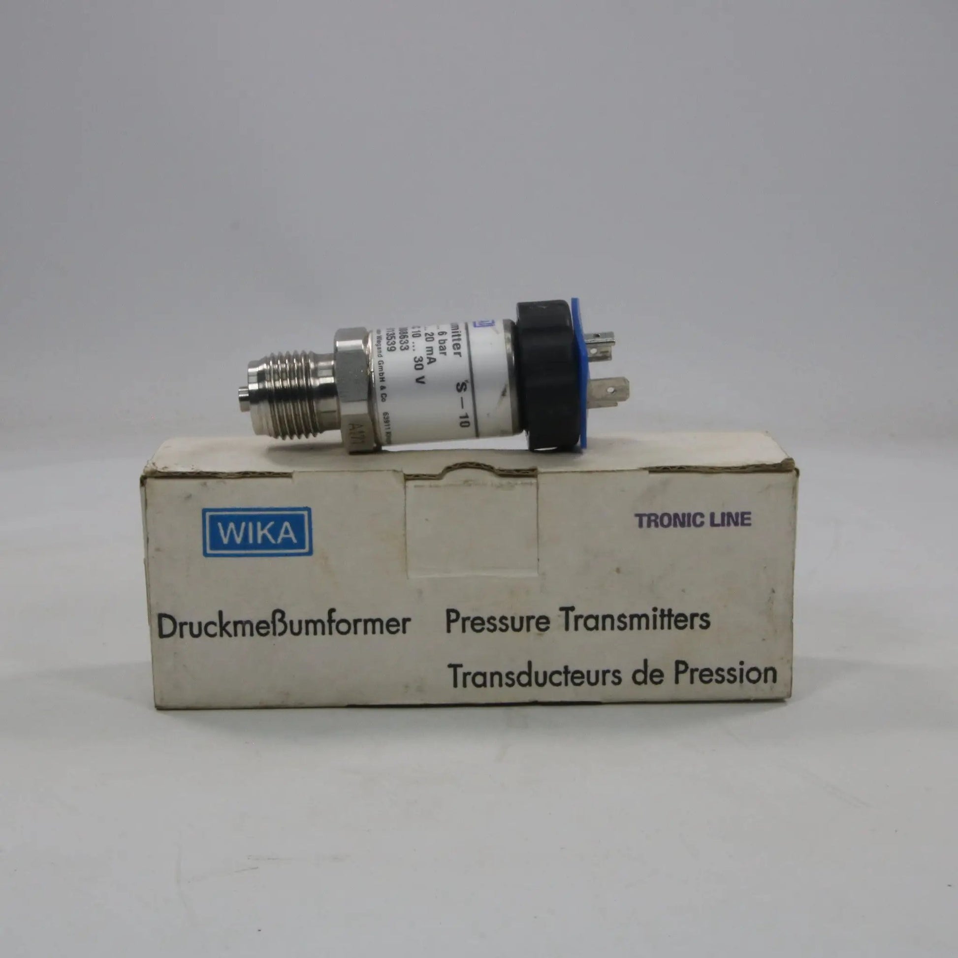 Wika S-10 Pressure Transmitter - 9013539-Pressure Transmitter-Used Industrial Parts