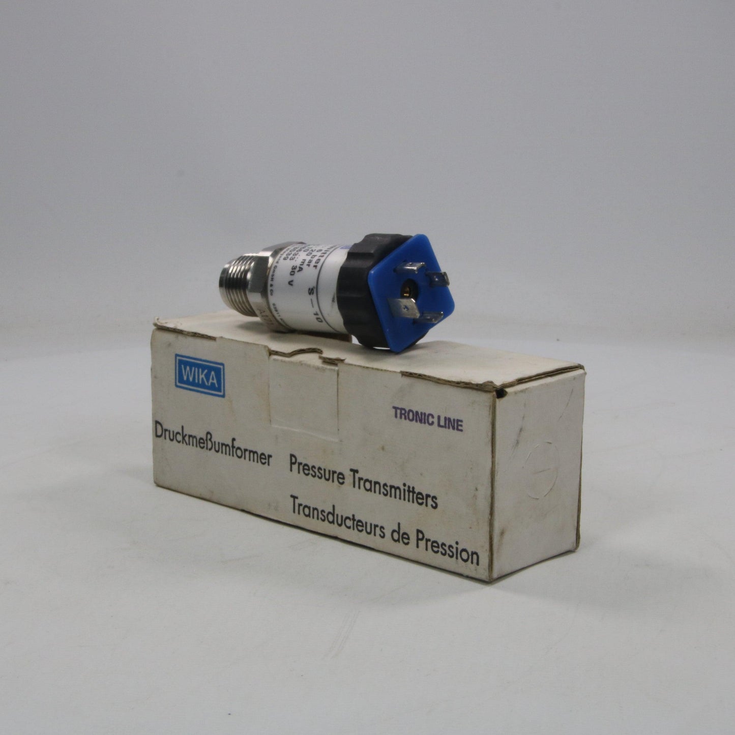 Wika S-10 Pressure Transmitter-Pressure Transmitter-Used Industrial Parts