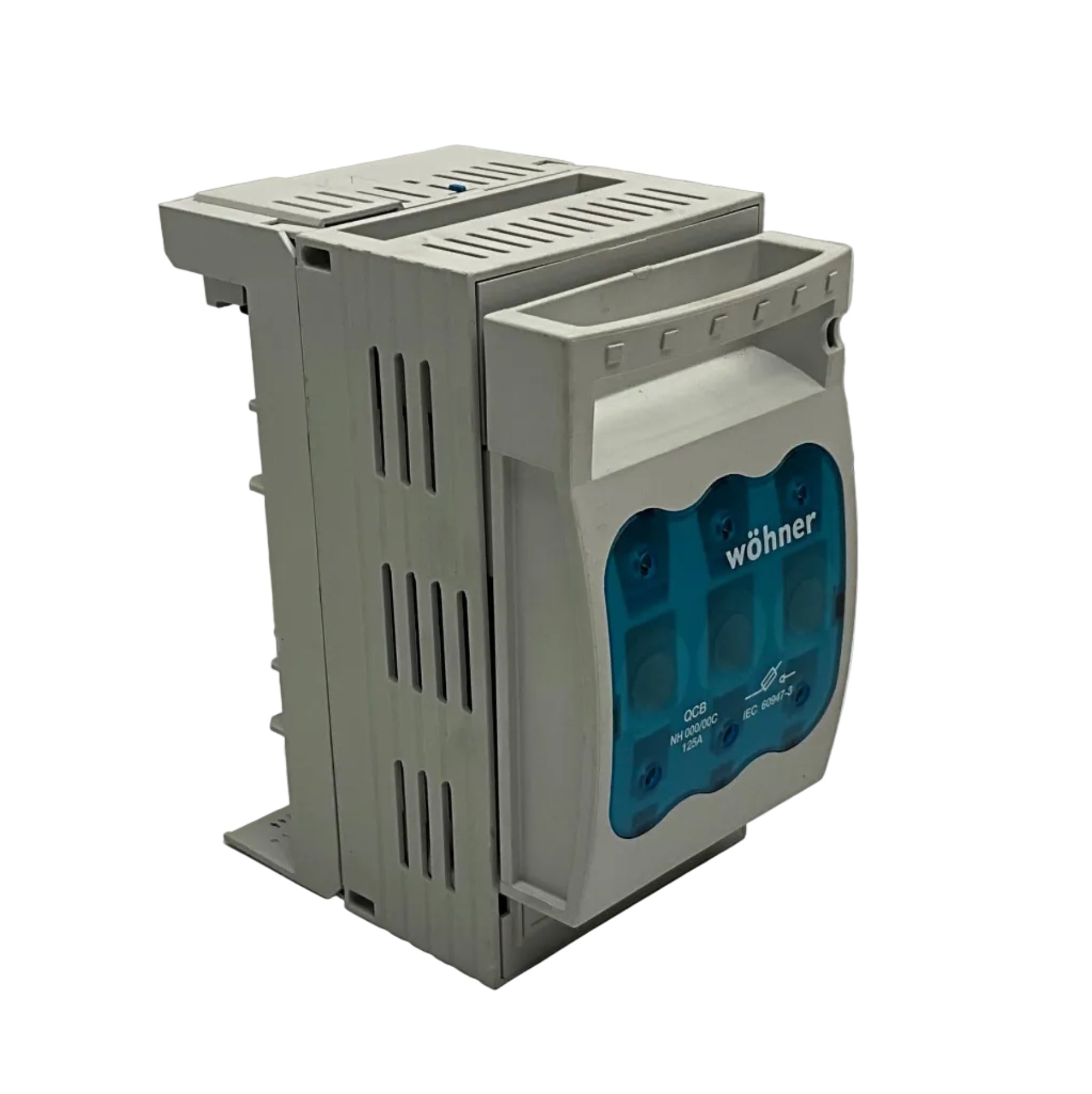 Wohner QCB-NH000/00C 125A Fuse Switch Disconnector-Fuse Switch Disconnector-CC-07-01-05-6152429810891-Used Industrial Parts