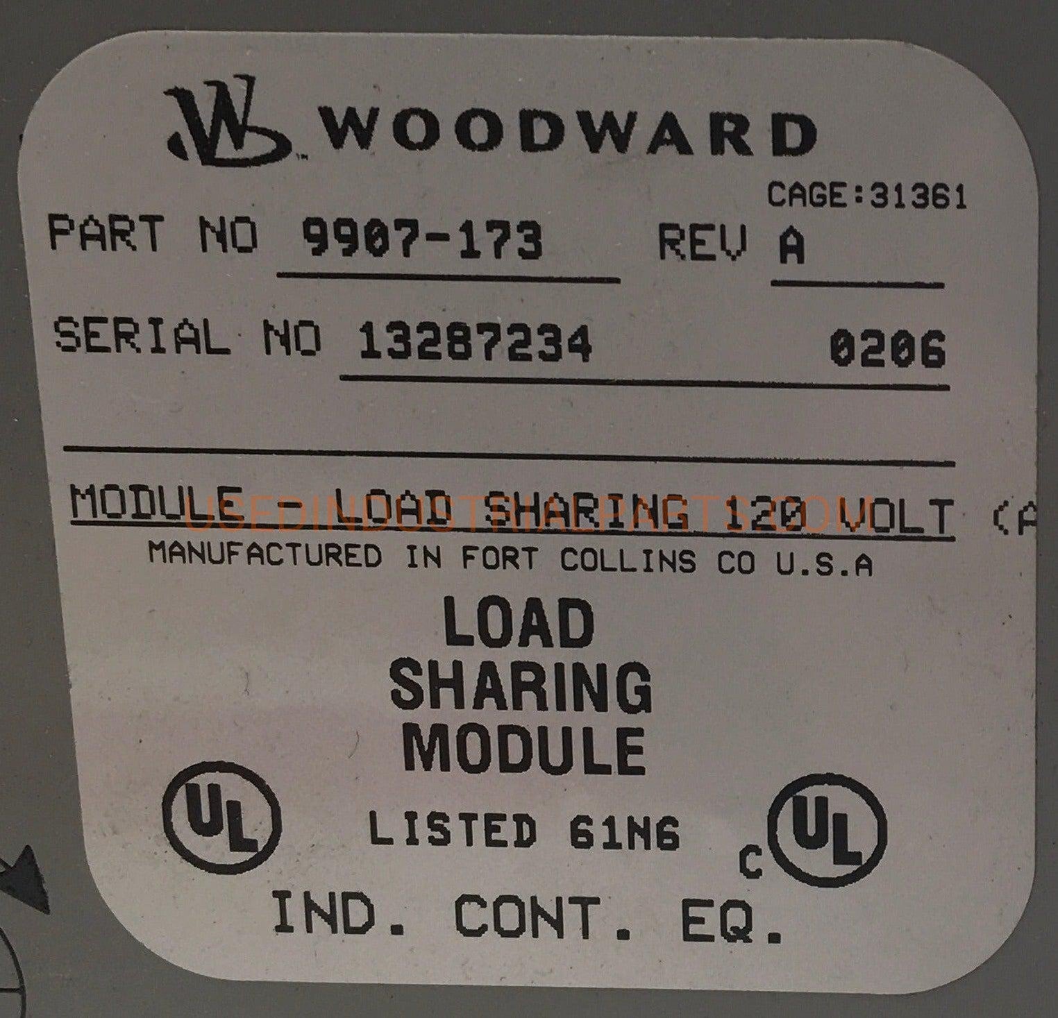 Woodward Load Sharing Module 9907-173-Load Sharing Module-AC-03-05-Used Industrial Parts