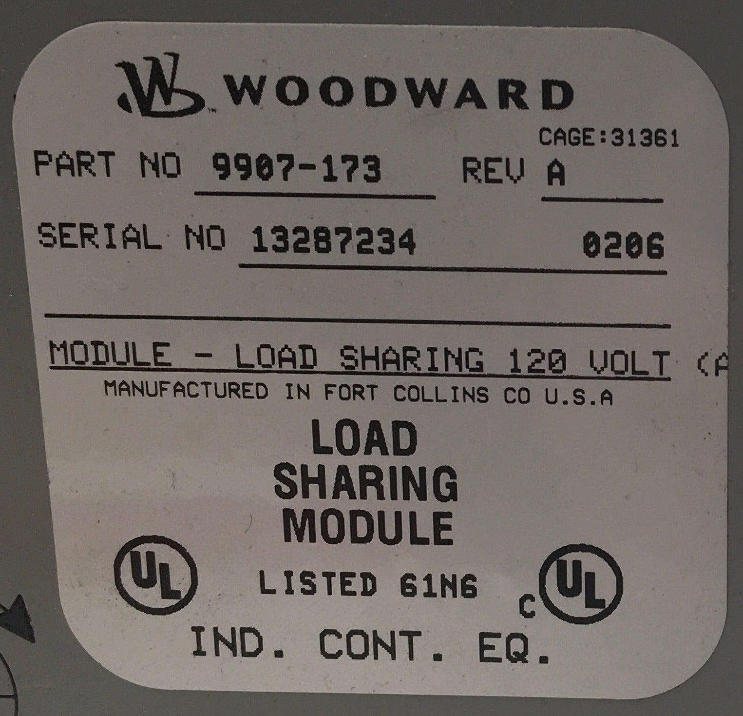 Woodward Load Sharing Module 9907-173-Load Sharing Module-Used Industrial Parts