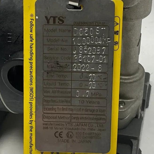 YTS D050 ST Air-Operated Double Diaphragm Pump-Air-Operated Double Diaphragm Pump-Used Industrial Parts