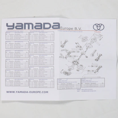 Yamada Europe K25D-PT Diaphragm Kit-Diaphragm Kit-Used Industrial Parts