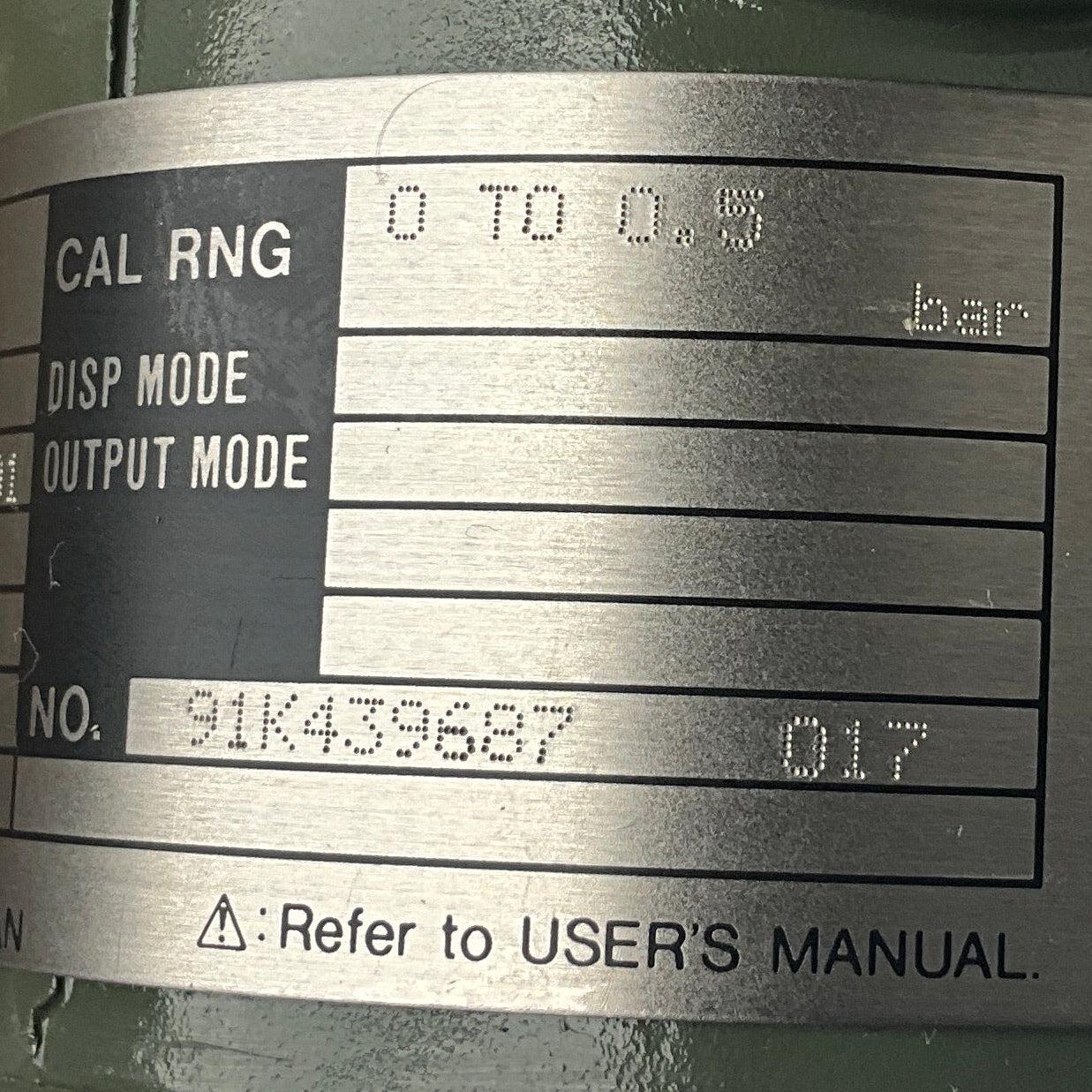 Yokogawa DPharp EJA 110A Differential Pressure Transmitter-Differential Pressure Transmitter-Used Industrial Parts