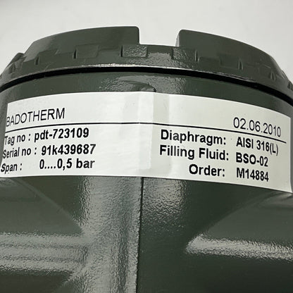 Yokogawa DPharp EJA 110A Differential Pressure Transmitter-Differential Pressure Transmitter-Used Industrial Parts