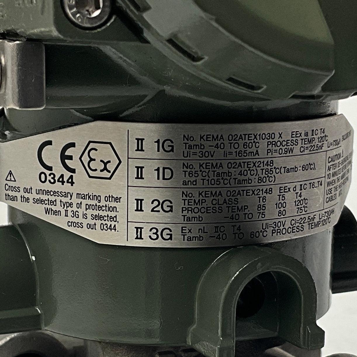 Yokogawa DPharp EJA 110A Differential Pressure Transmitter-Differential Pressure Transmitter-Used Industrial Parts