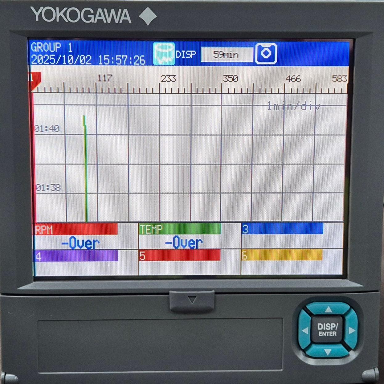 Yokogawa FX1006-4-2-L Paperless Recorder-Paperless Recorder-Used Industrial Parts