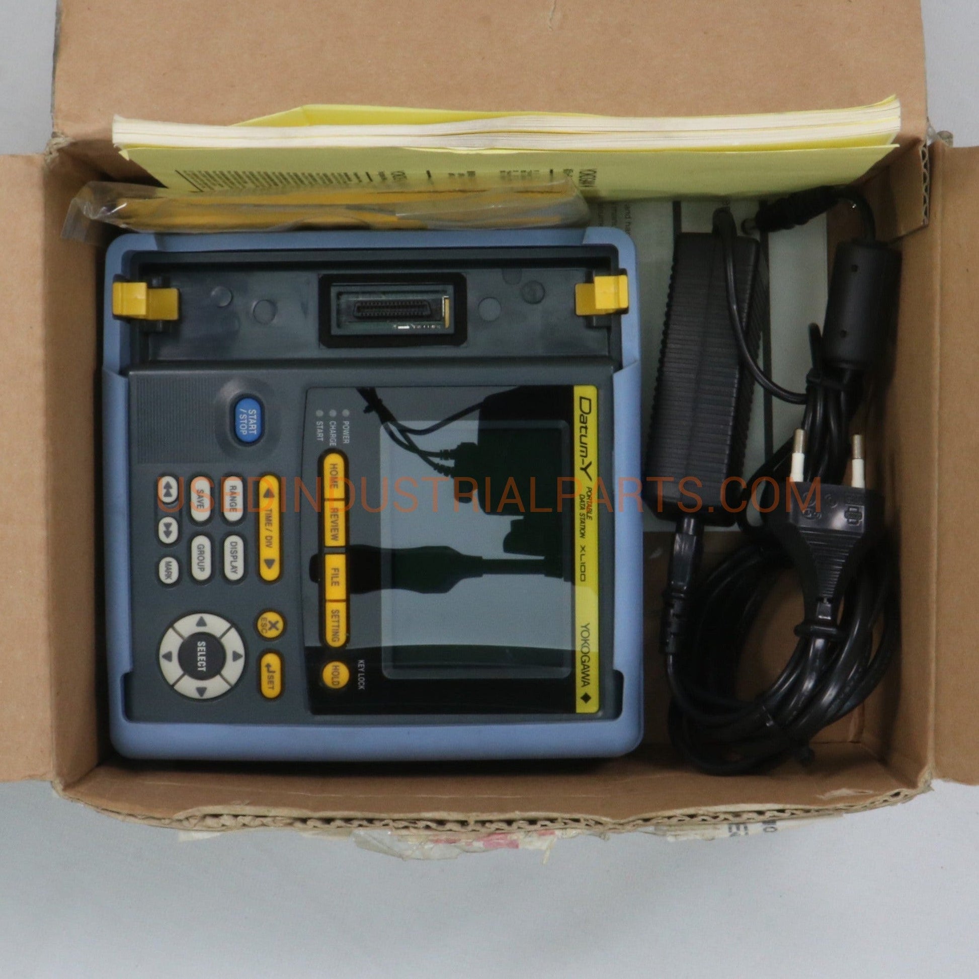 Yokogawa XL100 Portable Data Station-Data Logger-AC-05-06-Used Industrial Parts