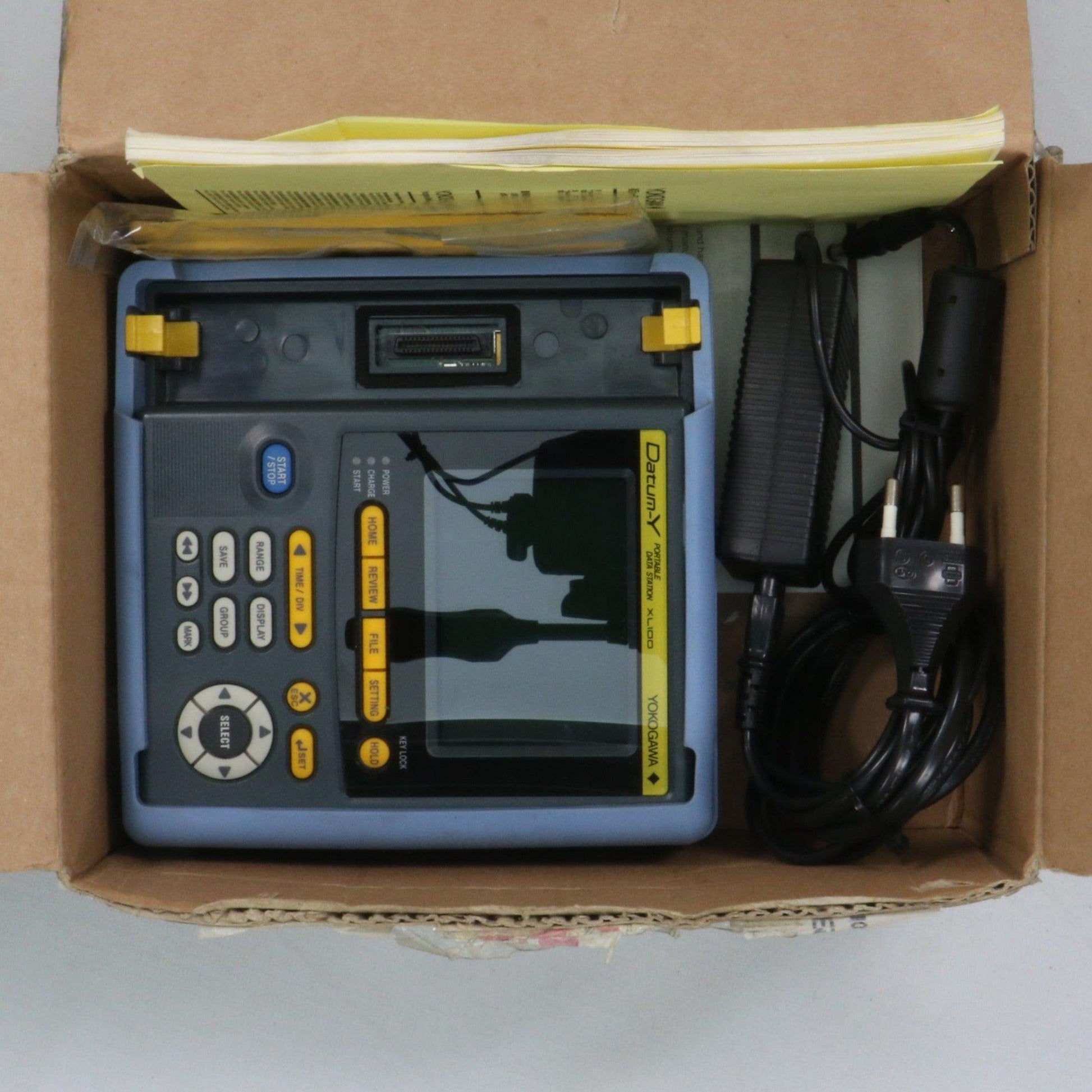 Yokogawa XL100 Portable Data Station-Data Logger-Used Industrial Parts