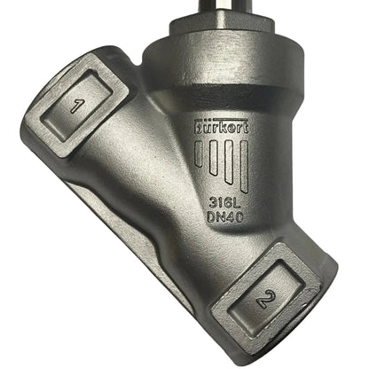 Burkert Type 200 G1 1/2 Angle Seat Valve - 00178895-Angle Seat Valve-Used Industrial Parts