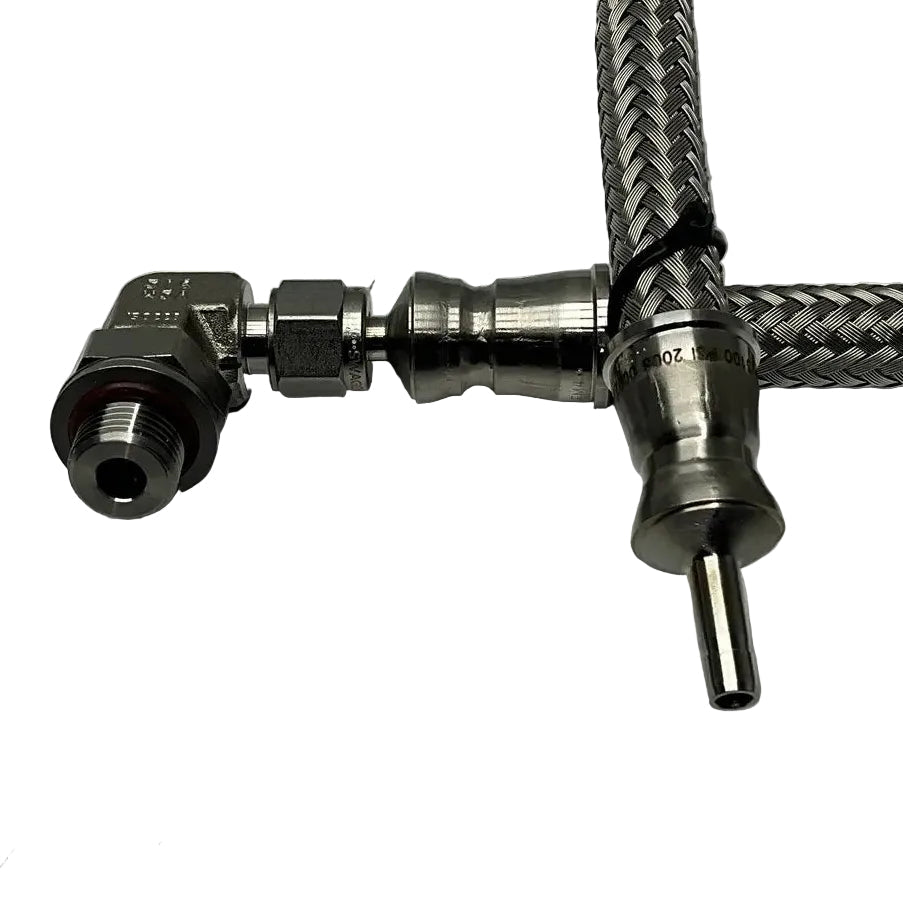 Swagelok Flexible Metal Hose Assembly: Swagelok SS-FM4TM6TM6-100CM Flexible Metal Hose Assembly