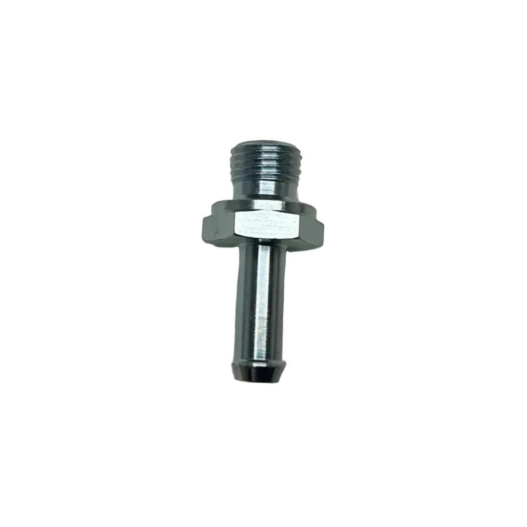 Generic Steel Straight Male Hose Barb Fitting G1/4" x 10/pcs.-Steel Straight Male Hose Barb Fitting-Used Industrial Parts