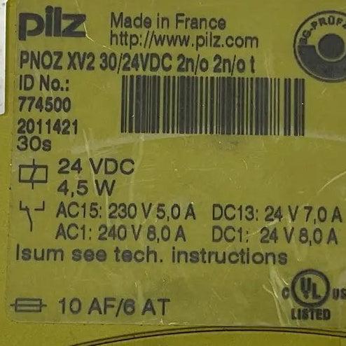 Pilz PNOZ XV2 Safety Relay - 774500-Safety Relay-Used Industrial Parts