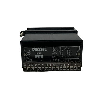 Diessel DZ6NDSK Industrial Flow Meter Display-Industrial Flow Meter Display-Used Industrial Parts