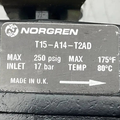 Norgren Olympian Plus Modular Compressed Air Assembly-Modular Compressed Air Assembly-Used Industrial Parts