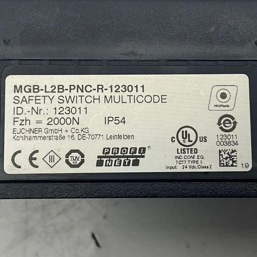 Euchner MGB-L2B-PNC-R-123011 Safety Locking System-Safety Locking System-Used Industrial Parts