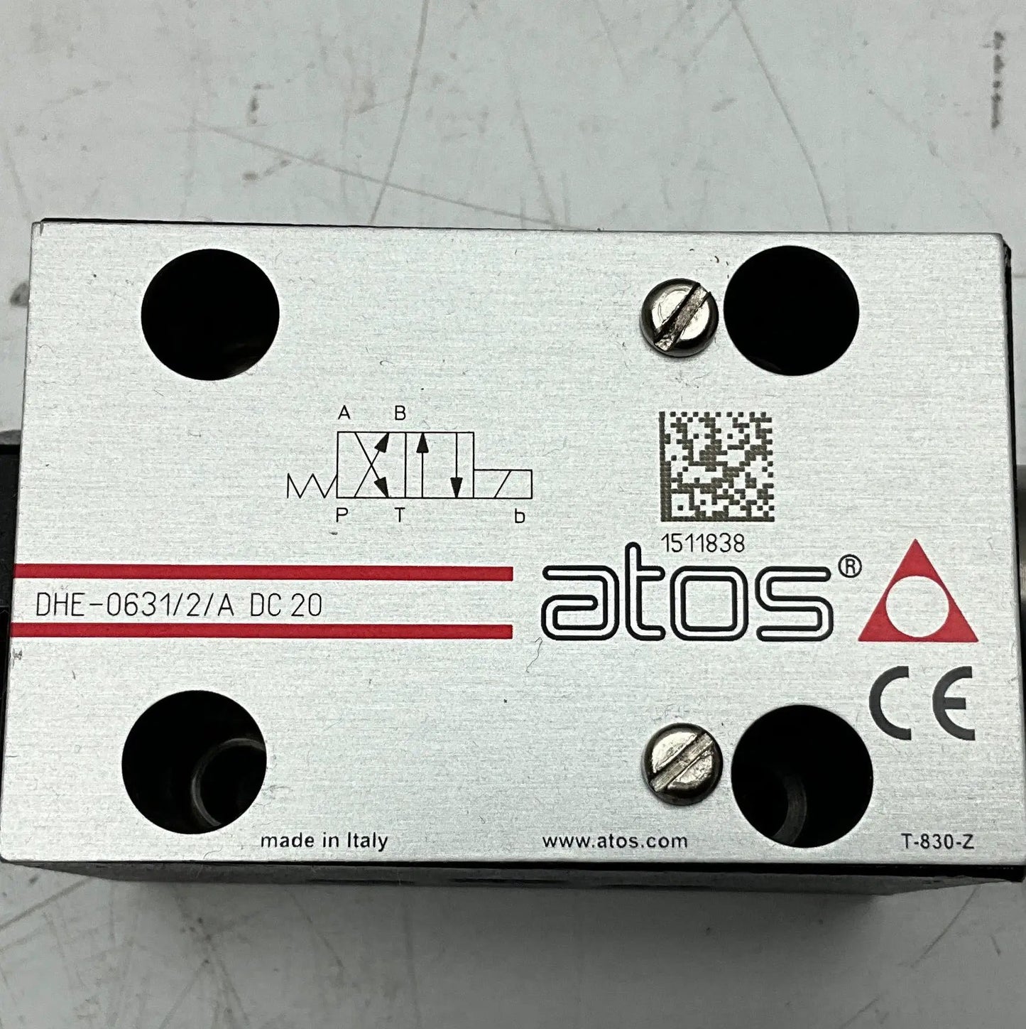 Atos DHE-0631/2/A DC 20 4/2 Way Directional Hydraulic Valve-4/2 Way Directional Hydraulic Valve-Used Industrial Parts