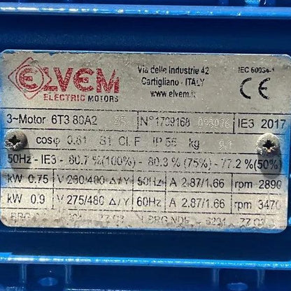 Muraro Stipaf LIB 160 X Industrial DC Electric Motor-Industrial DC Electric Motor-Used Industrial Parts