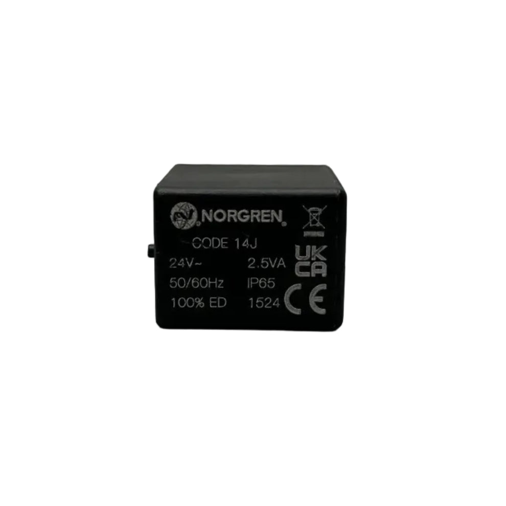 Used Industrial Parts : IMI Norgren QM/48/14J/21 Solenoid Coil - Code 14J - 24 50/60 Hz