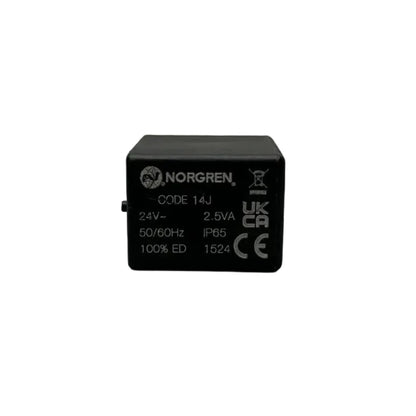 Used Industrial Parts : IMI Norgren QM/48/14J/21 Solenoid Coil - Code 14J - 24 50/60 Hz