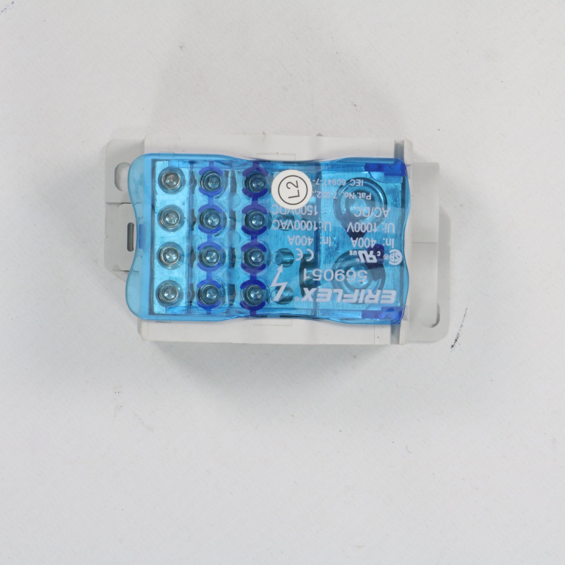 nVent ERIFLEX 569051 Single Pole Distribution Block UD-400212CU-Distribution Block-Used Industrial Parts