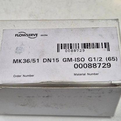 Flowserve / GESTRA Thermostatic Steam Trap: Flowserve / Gestra MK 36-51 Thermostatic Steam Trap