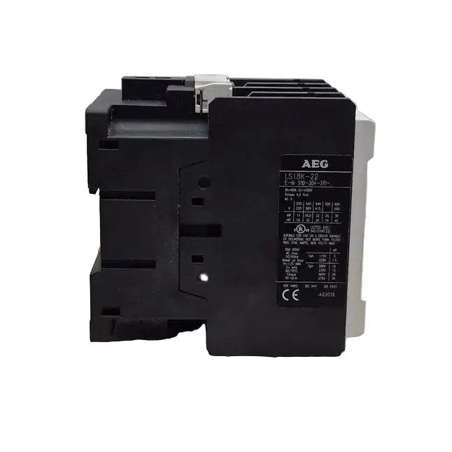 AEG LS18 K-22 Contactor-Auxiliary Contactor-Used Industrial Parts