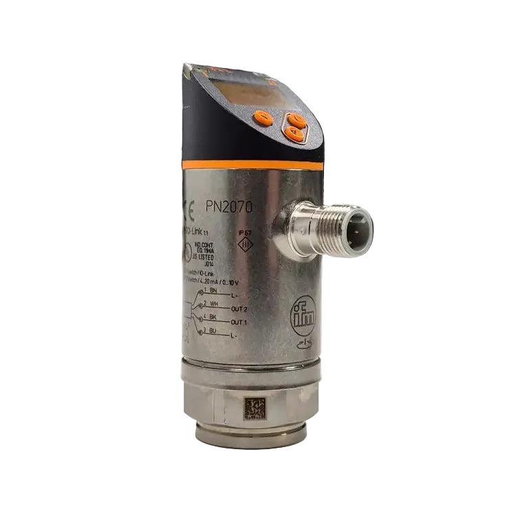 IFM Electronic PN2070 Electronic Pressure Sensor with Display - PN-400-SER14-MFRKG/US/ /V-Electronic Pressure Sensor with Display-Used Industrial Parts