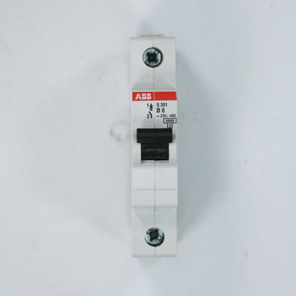 ABB CIRCUIT BREAKER B 6 S 201-Electric Components-Used Industrial Parts