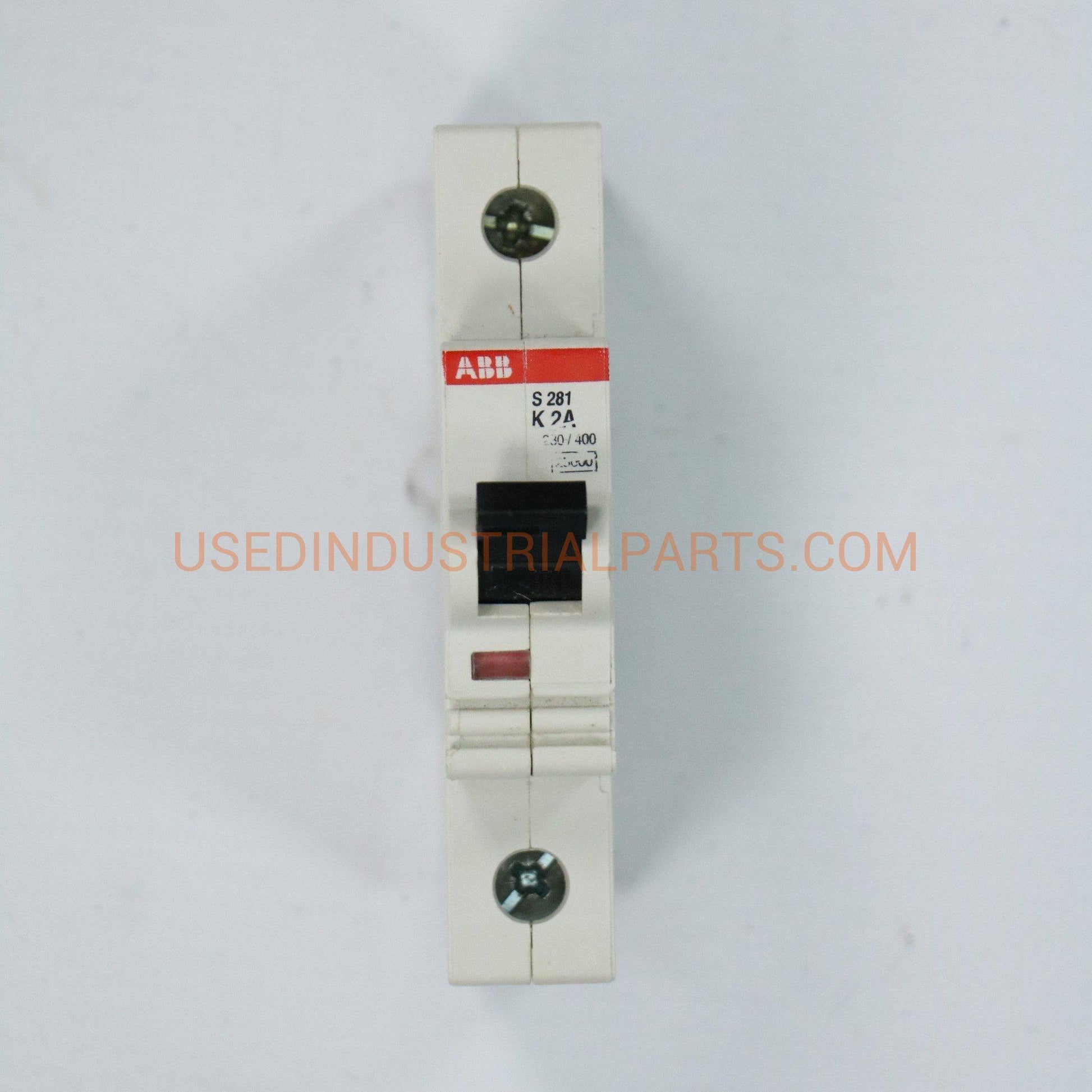 ABB CIRCUIT BREAKER K 2 A S 281-Electric Components-AA-02-06-Used Industrial Parts